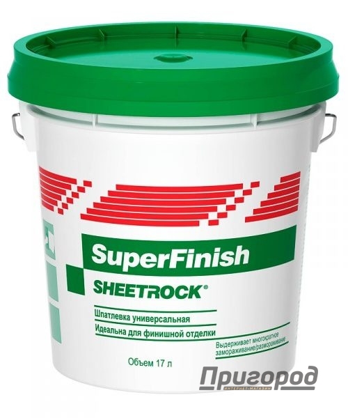 Шпатлевка "SHEETROCK" 17л 