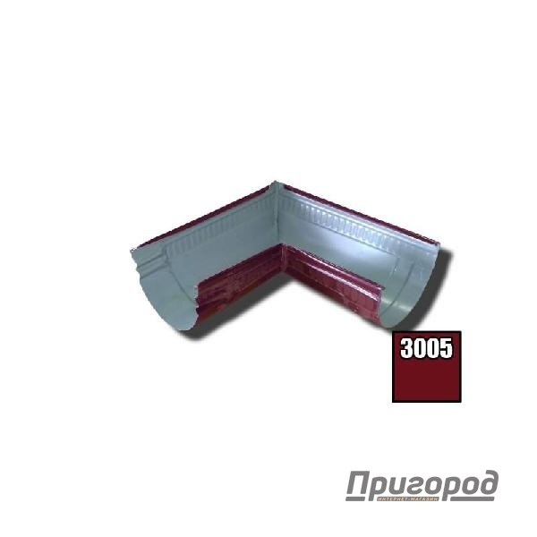 Желоб угловой 90* красный левый