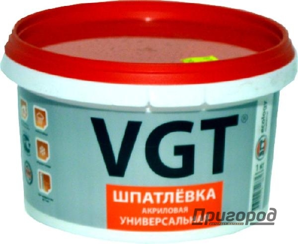 Шпатлевка акриловая универсальная "ВГТ" 1 кг                                                   