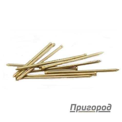 Гвозди латунированные финишные 1,4х40   