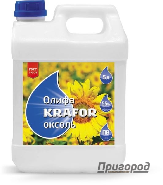 Олифа ОКСОЛЬ KRAFOR 3л.
